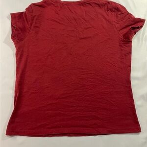 Joie Red Fitted Short Sleeve Tee